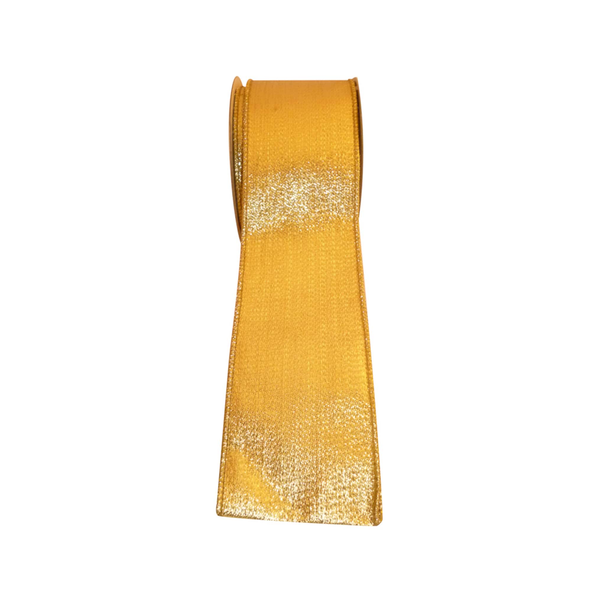 JAM Paper 2.5" x 10yd. Metallic Wired Luxury Lame Ribbon